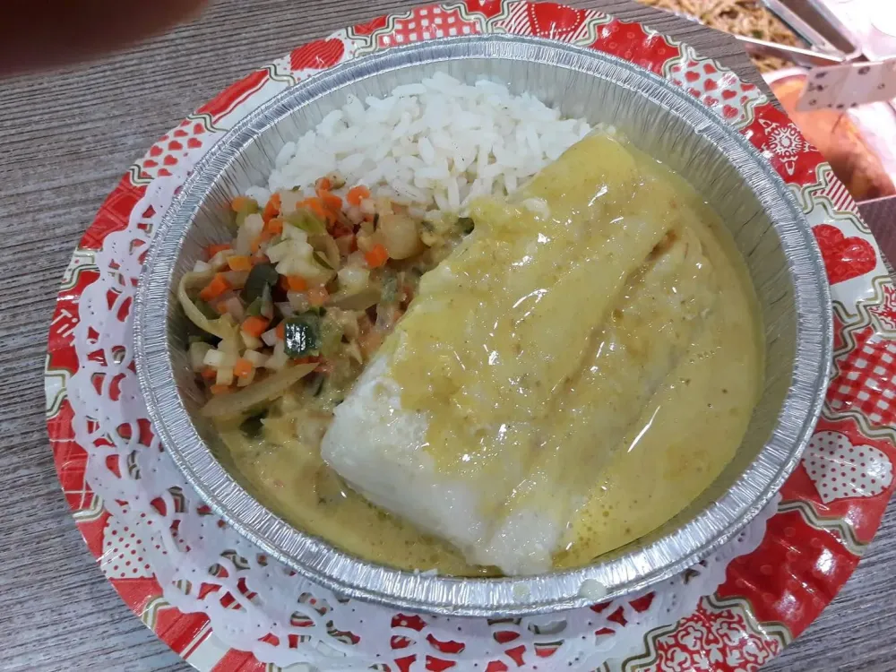 poisson en sauce